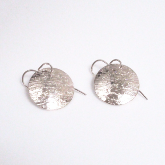 Sterling Silver Maple Leaf Earrings Handmade